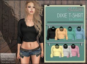 Addams - Dixie shirt (Mix) - slink belleza mait