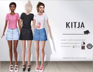 KITJA - Alina shirt and shorts - chapt four - slink mait