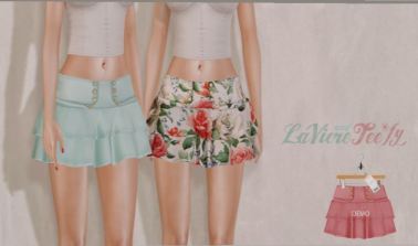 Laviere & Teefy - Skirt @ N21 - Maitreya & Slink sizes
