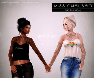 Miss Chelsea - free group gift top - Belleza, Mait & Slink