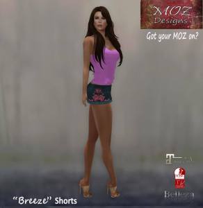 Moz designs - breeze shorts - Mait Slink Belleza